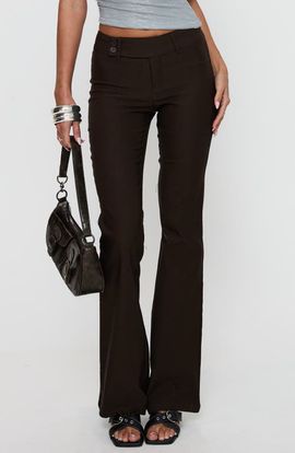 Princess Polly Princess Polly Kinkirk Low Rise Flare Pants