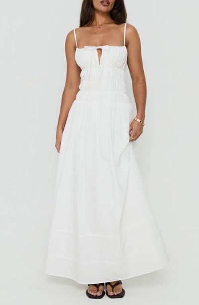 Princess Polly Princess Polly Loralei Shirred Maxi Dress