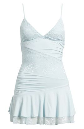 Princess Polly Princess Polly Love Is Alive Lace Trim Minidress