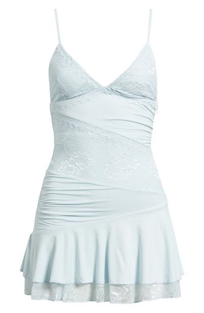 Princess Polly Princess Polly Love Is Alive Lace Trim Minidress