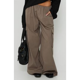 Princess Polly Princess Polly Lunea Low Rise Wide Leg Cargo Pants
