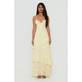 Princess Polly Princess Polly Lyricah Burnout Tiered Maxi Dress
