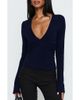 Princess Polly Princess Polly Madelon Wrap Long Sleeve Top - 1