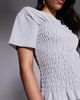 Princess Polly Princess Polly Maybe Tomorrow shirred detail t-shirt in gray - 4