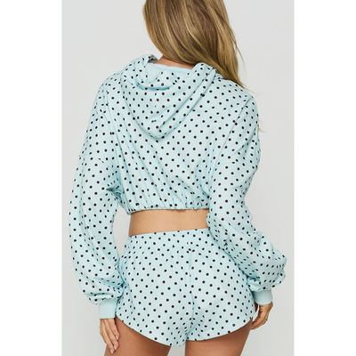 Princess Polly Princess Polly Mayse Bubble Hem Cropped Hoodie