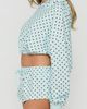 Princess Polly Princess Polly Mayse Bubble Hem Cropped Hoodie - 2