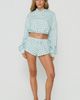 Princess Polly Princess Polly Mayse Bubble Hem Cropped Hoodie - 3