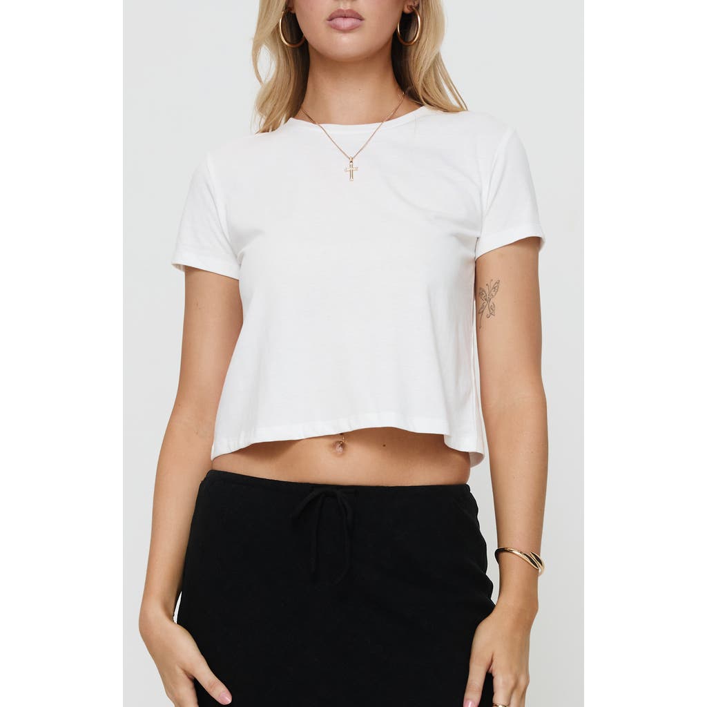 Princess Polly Princess Polly Micah Crop T-Shirt