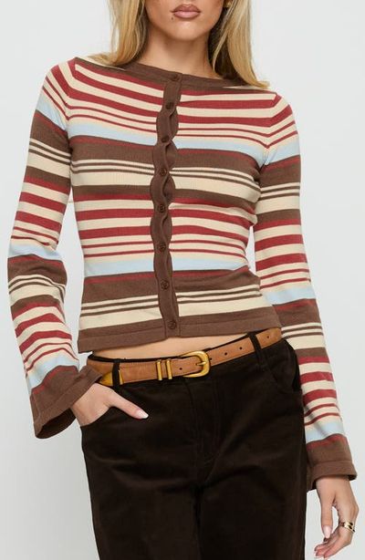 Princess Polly Princess Polly Milda Stripe Cardigan