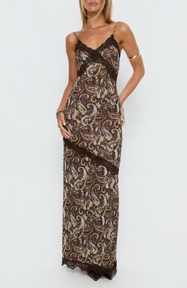 Princess Polly Princess Polly Musico Lace Maxi Dress