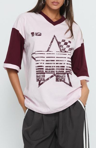 Princess Polly Princess Polly Nachell Oversize Graphic T-Shirt