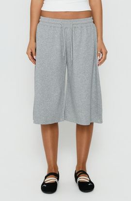 Princess Polly Princess Polly Nikko Longline Fleece Shorts