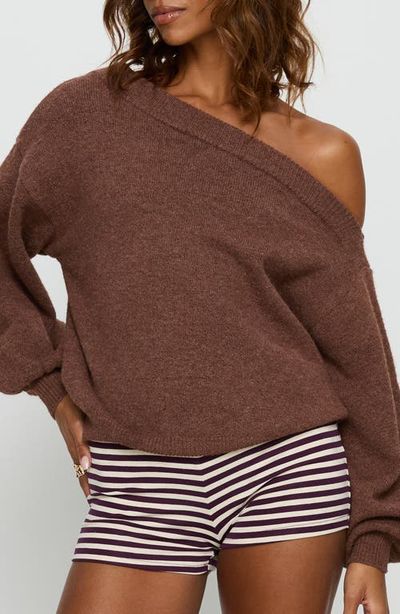 Princess Polly Princess Polly Noble One-Shoulder Sweater
