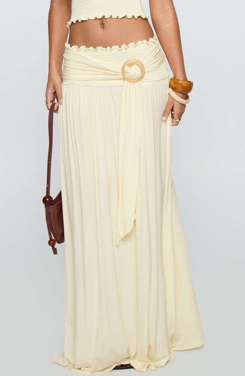 Princess Polly Princess Polly Orbit Smocked Waist Maxi Skirt