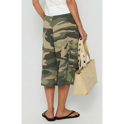 Princess Polly Princess Polly Quinni Wide Leg Cargo Shorts