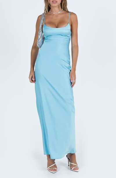 Princess Polly Princess Polly Ravia Satin Maxi Slipdress