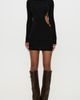 Princess Polly Princess Polly Rowin Cutout Long Sleeve Minidress - 1