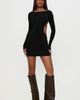 Princess Polly Princess Polly Rowin Cutout Long Sleeve Minidress - 5