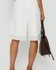 Princess Polly Princess Polly Sakai Broderie Detail Longline Shorts - 1