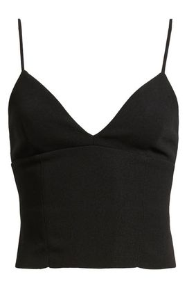Princess Polly Princess Polly Sculpture Deep V-Neck Corset Crop Camisole
