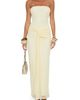 Princess Polly Princess Polly Señora Strapless Drape Maxi Dress - 1