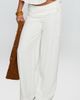 Princess Polly Princess Polly Silver Moon Tie Waist Wide Leg Pants - 1