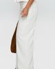 Princess Polly Princess Polly Silver Moon Tie Waist Wide Leg Pants - 3
