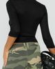 Princess Polly Princess Polly Sofelia Pointelle V-Neck Top - 2