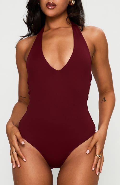 Princess Polly Princess Polly Someone New Halter Bodysuit