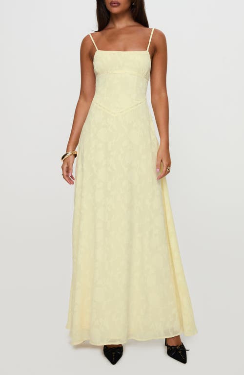 Princess Polly Princess Polly South of France Floral Burnout Maxi Dress