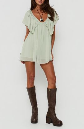 Princess Polly Princess Polly Sun Spirit Plunge Playsuit