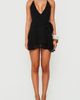 Princess Polly Princess Polly Two Tides Halter Wrap Minidress - 1