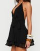 Princess Polly Princess Polly Two Tides Halter Wrap Minidress - 3