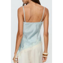 Princess Polly Princess Polly Winta Lace Trim Asymmetrical Camisole