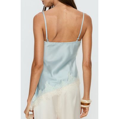 Princess Polly Princess Polly Winta Lace Trim Asymmetrical Camisole