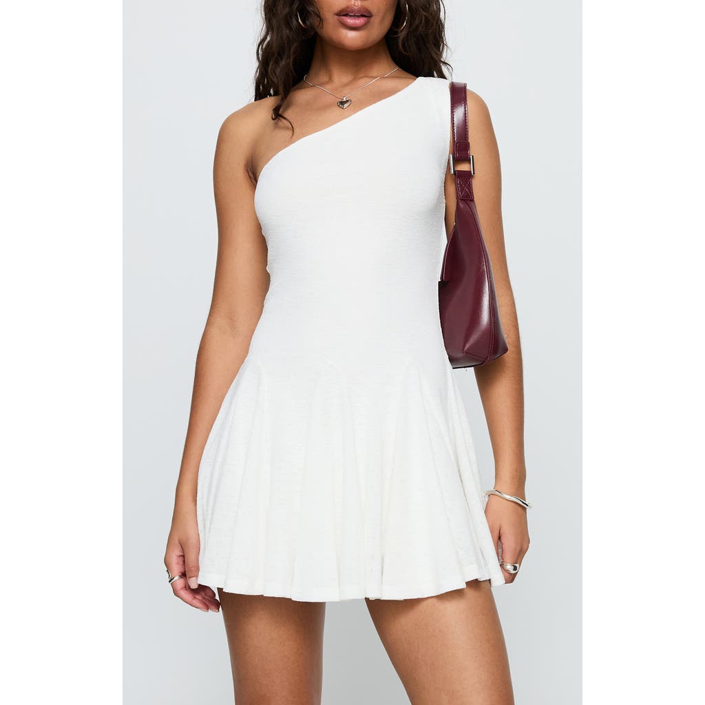 Princess Polly Princess Polly Writing Vows One-Shoulder Minidress