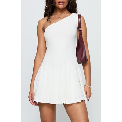 Princess Polly Princess Polly Writing Vows One-Shoulder Minidress