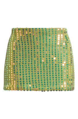 Princess Polly Princess Polly Zelaia Sequin Knit Miniskirt