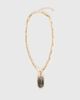 Princess Polly Read Your Mind Pendant Necklace Gold - 1