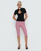 Princess Polly Rossie Capri Pants Red Gingham - 2