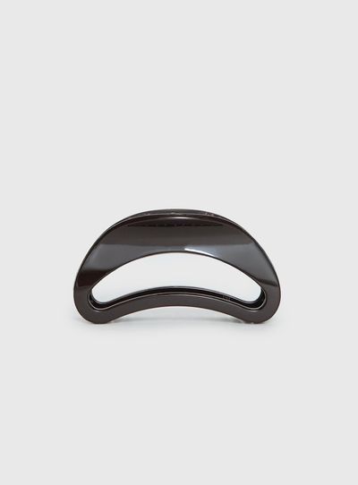 Princess Polly Say My Name Hair Clip Chocolate