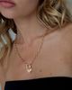 Princess Polly Sayge Lock Necklace Gold - 2