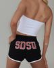 Princess Polly SDSU Old School Mini Short Black - 2