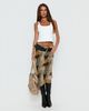 Princess Polly Suella Asymmetrical Midi Skirt Animal Multi - 1