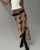 Princess Polly Suella Asymmetrical Midi Skirt Animal Multi - 2