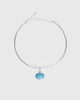 Princess Polly Vanita Necklace Silver / Turquoise - 1