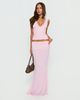 Princess Polly Zespri Jersey Maxi Skirt Pink - 1