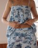 Printfresh High Tea Toile Poplin Sleep Shorts - 2