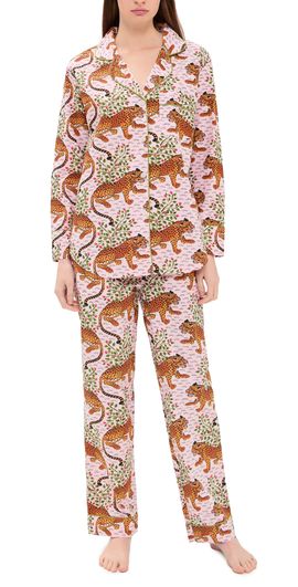 Printfresh Printfresh Bagheera Long Pajama Set Blush