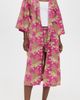 Printfresh Printfresh Bagheera Long Robe Hot Pink - 2